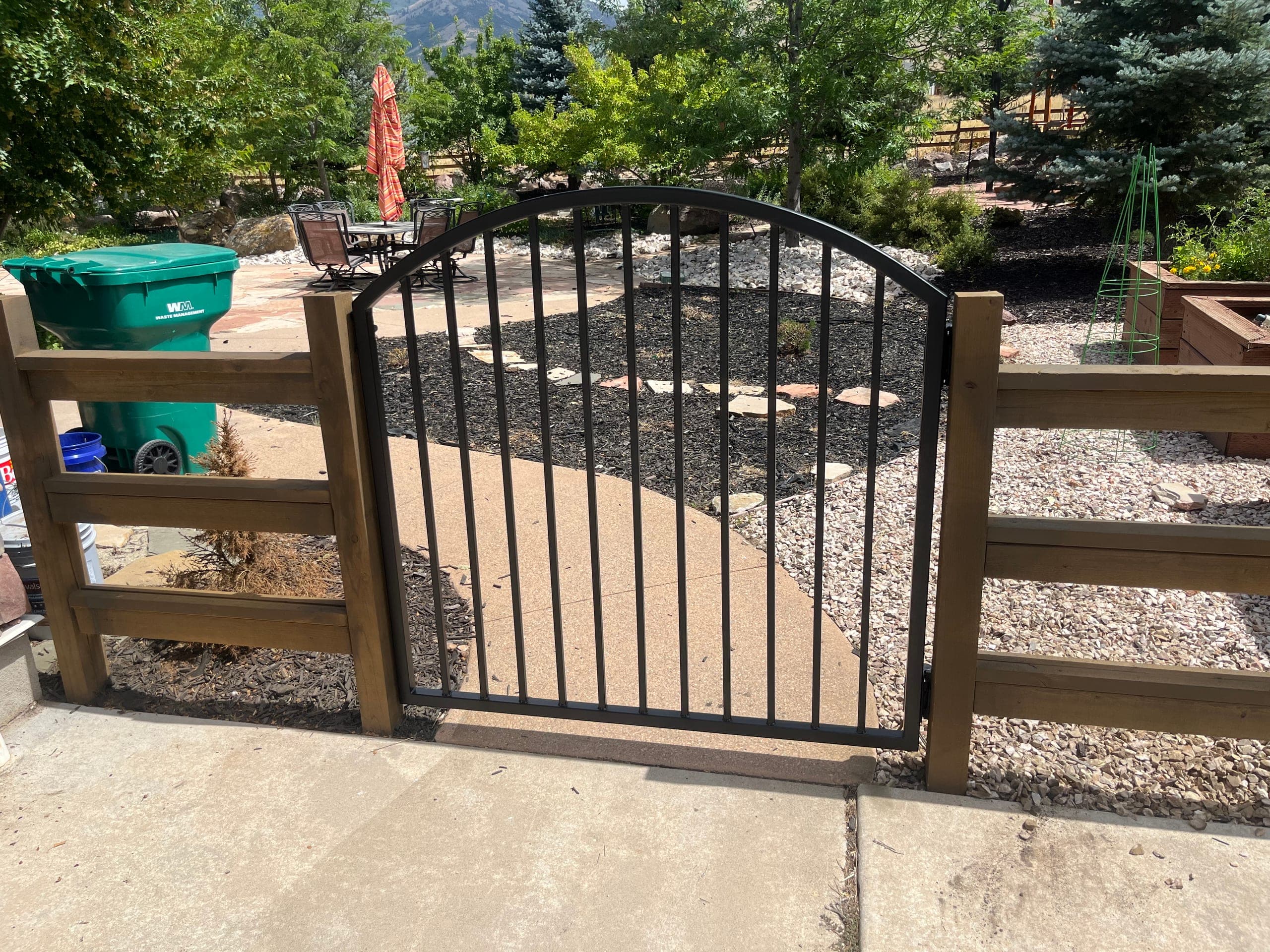 Work. Gates by Mike's Metals and More.